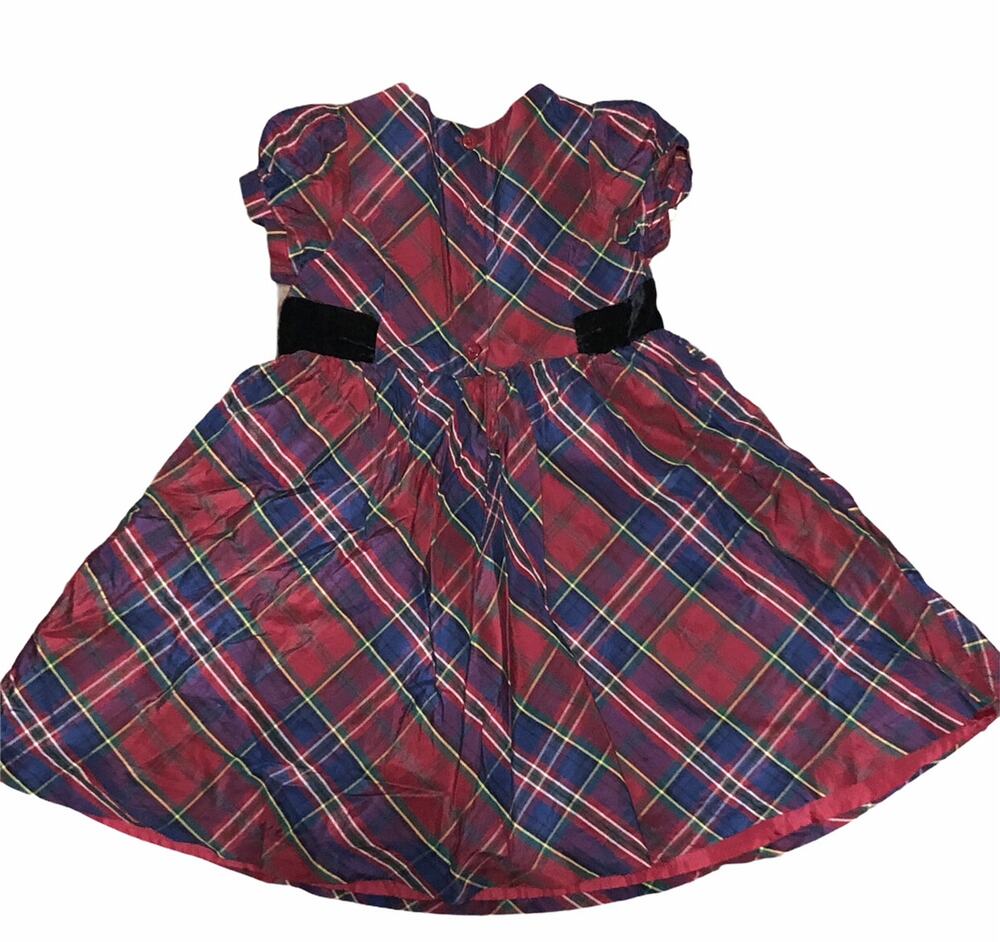 Gymboree Red Plaid Dress size 2